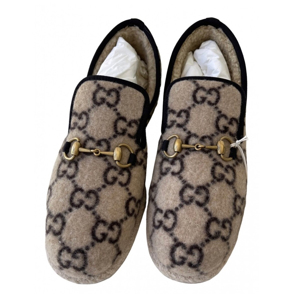 MENS GUCCI WOOL LOAFER